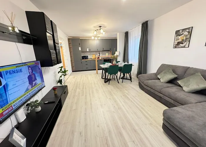 公寓 Inchis Near Coresi Mall *